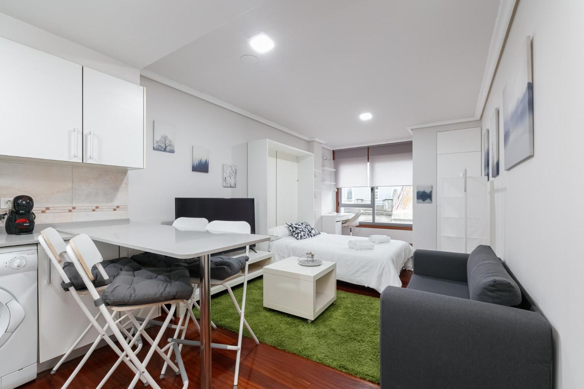 Estudio Moderno Con Parking By Cabana Rentals ヴィーゴ エクステリア 写真